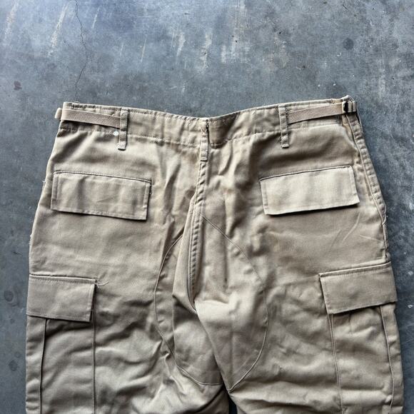 Tru-Spec Tactical Cargo Pants Men's L 36x29 Khaki Ripstop Utility Workwear - Picture 9 of 16